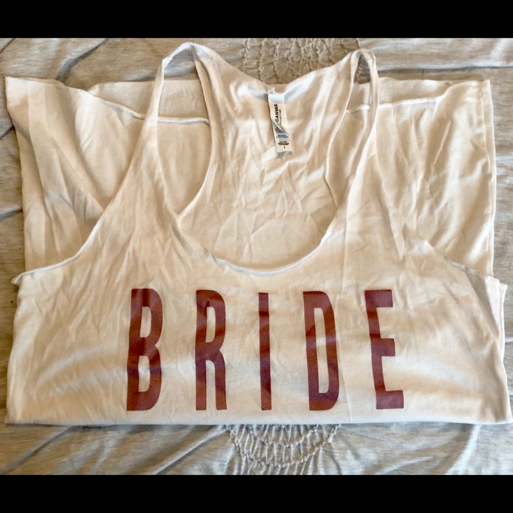 Bride Tank Top Bella Canvas